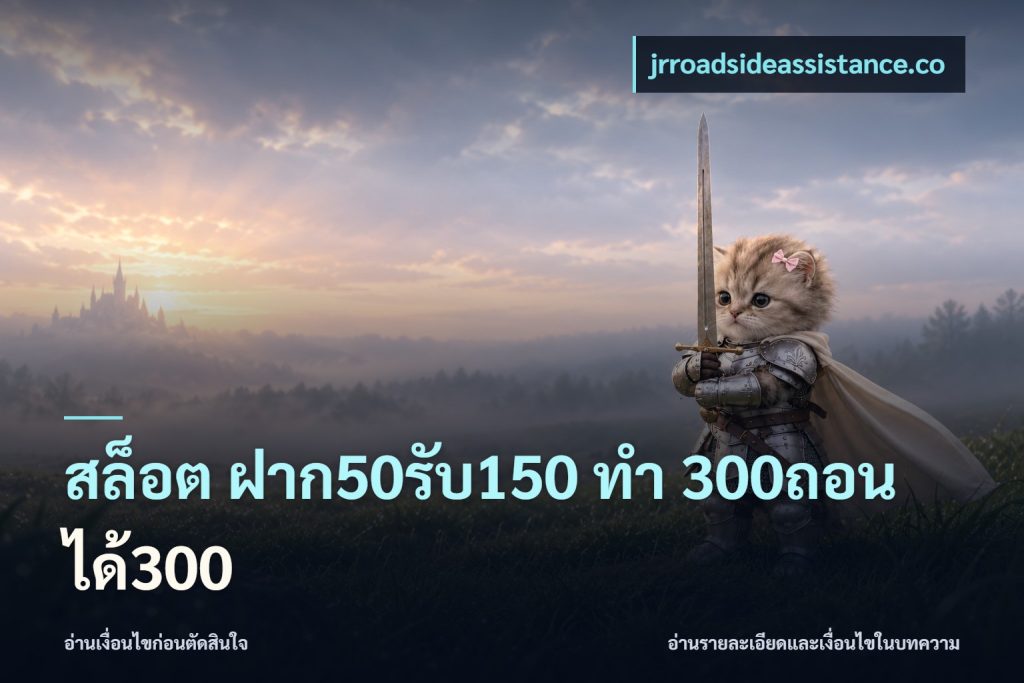 สล็อต ฝาก50รับ150 ทํา 300ถอนได้300