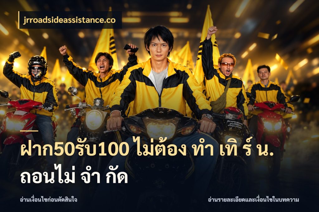 ฝาก50รับ100 ไม่ต้อง ทํา เทิ ร์ น. ถอนไม่ จํา กัด jrroadsideassistance.co โปรยอดรับที่สายเกมสนใจ