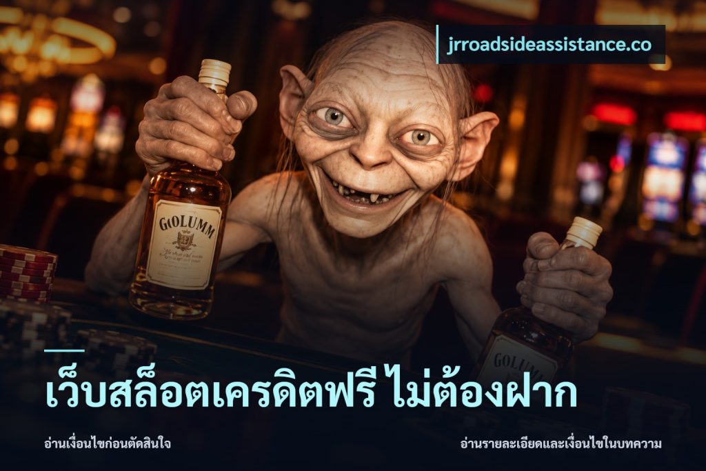 เว็บสล็อตเครดิตฟรี ไม่ต้องฝาก