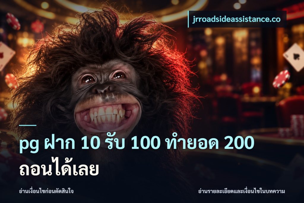 pg ฝาก 10 รับ 100 ทำยอด 200 ถอนได้เลย