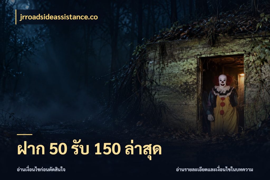 ฝาก 50 รับ 150 ล่าสุด เปิดมุมโปรให้เข้ากับเกมแนวโปรด ในมุม jrroadsideassistance.co
