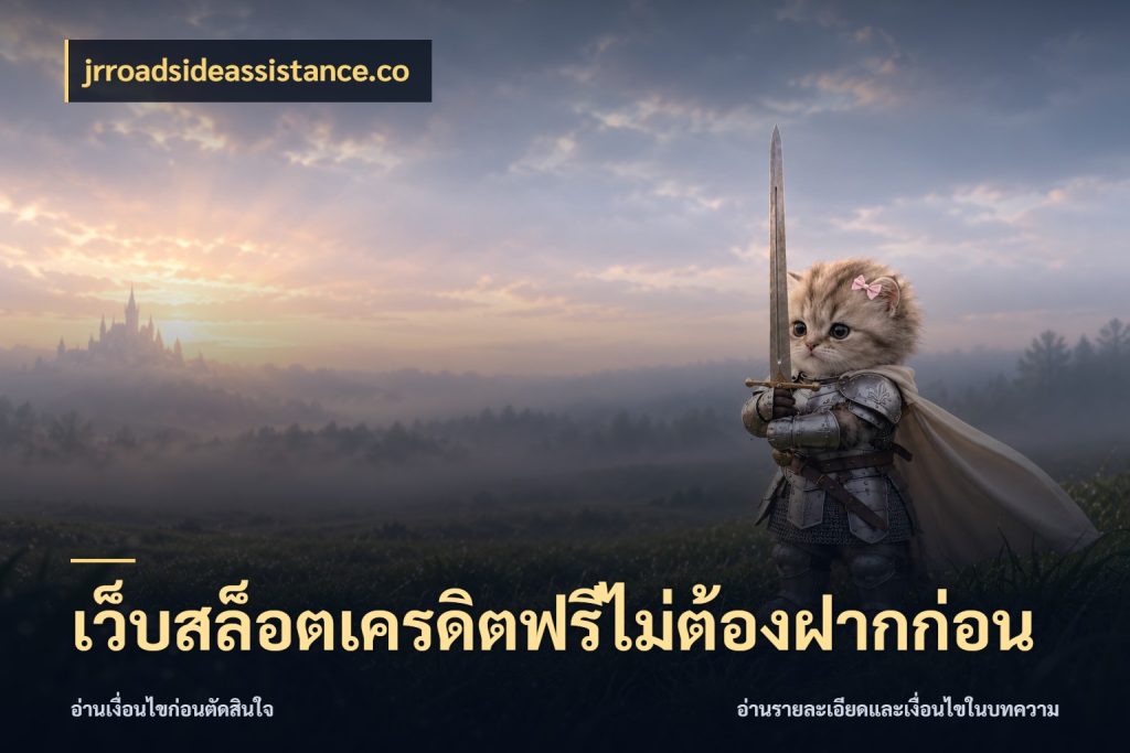 เว็บสล็อตเครดิตฟรีไม่ต้องฝากก่อน เครดิตฟรีในมุมที่สายโบนัสสนใจ สไตล์ jrroadsideassistance.co