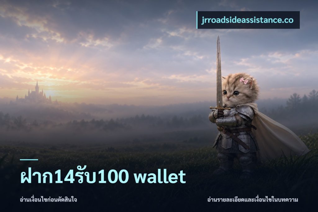 ฝาก14รับ100 wallet