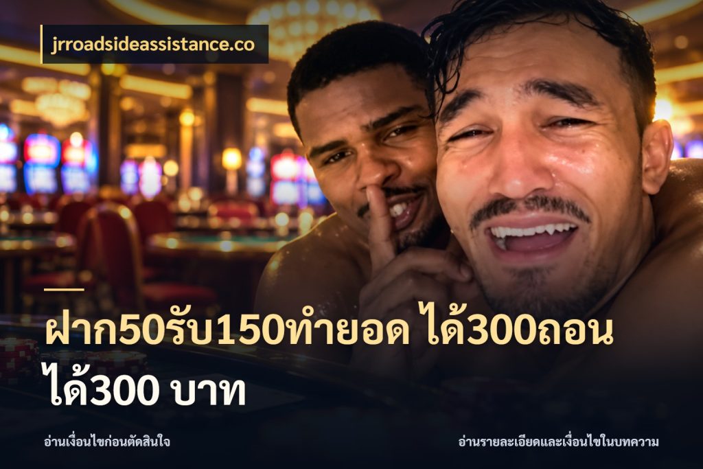 ฝาก50รับ150ทำยอด ได้300ถอนได้300 บาท สายโบนัสเลือกจังหวะสนุกได้อย่างไร ในมุม jrroadsideassistance.co