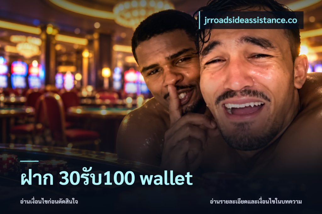 ฝาก 30รับ100 wallet