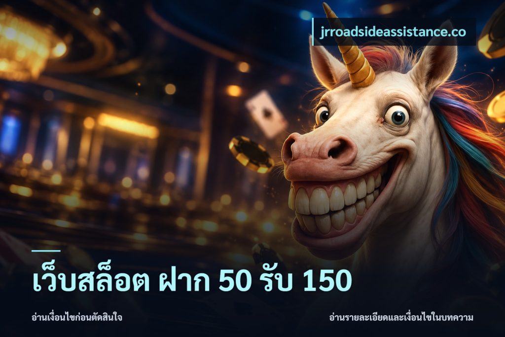 เว็บสล็อต ฝาก 50 รับ 150