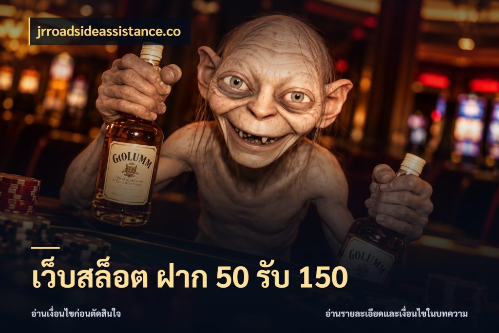 เว็บสล็อต ฝาก 50 รับ 150 สนุกกับตัวเลือกโปรในสไตล์ของคุณ กับ jrroadsideassistance.co