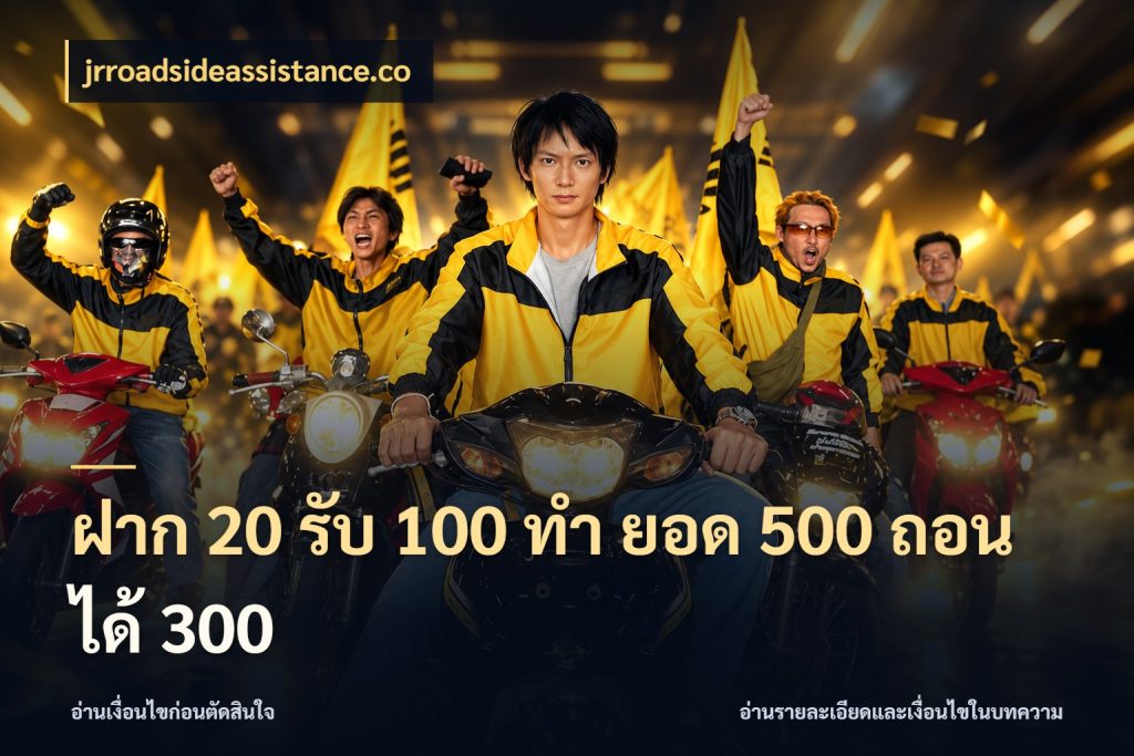 ฝาก 20 รับ 100 ทํา ยอด 500 ถอนได้ 300 สายโบนัสเลือกจังหวะสนุกได้อย่างไร ในมุม jrroadsideassistance.co