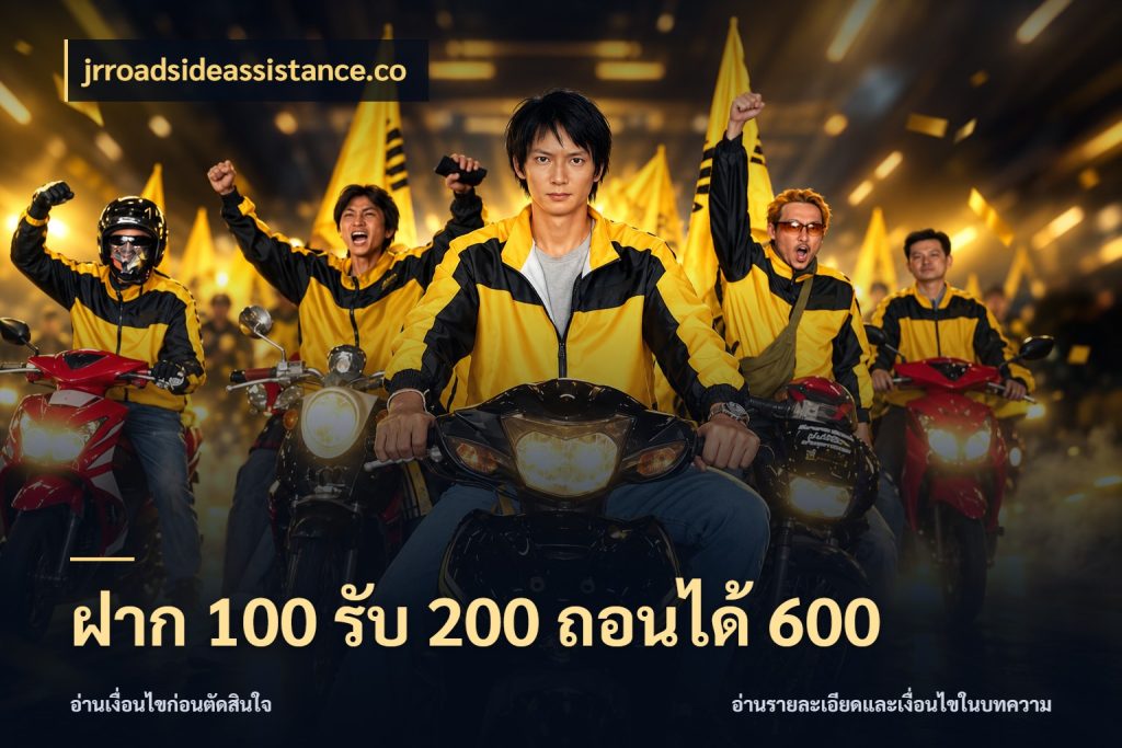 ฝาก 100 รับ 200 ถอนได้ 600 จุดเด่นของเครดิตที่คนชอบเกมอยากรู้ ในมุม jrroadsideassistance.co