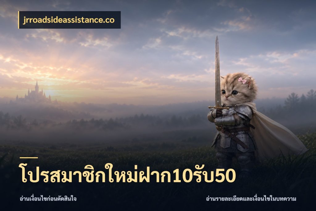 โปรสมาชิกใหม่ฝาก10รับ50 jrroadsideassistance.co โปรกับเกมที่ชอบเลือกให้ตรงสไตล์