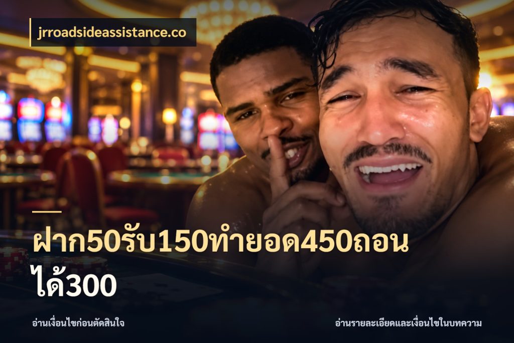 ฝาก50รับ150ทำยอด450ถอนได้300 ยอดฝากและยอดรับในมุมของคนชอบลุ้น สไตล์ jrroadsideassistance.co