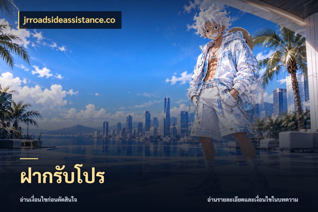 ฝากรับโปร jrroadsideassistance.co เครดิตกับรูปแบบโปรที่ตรงใจ