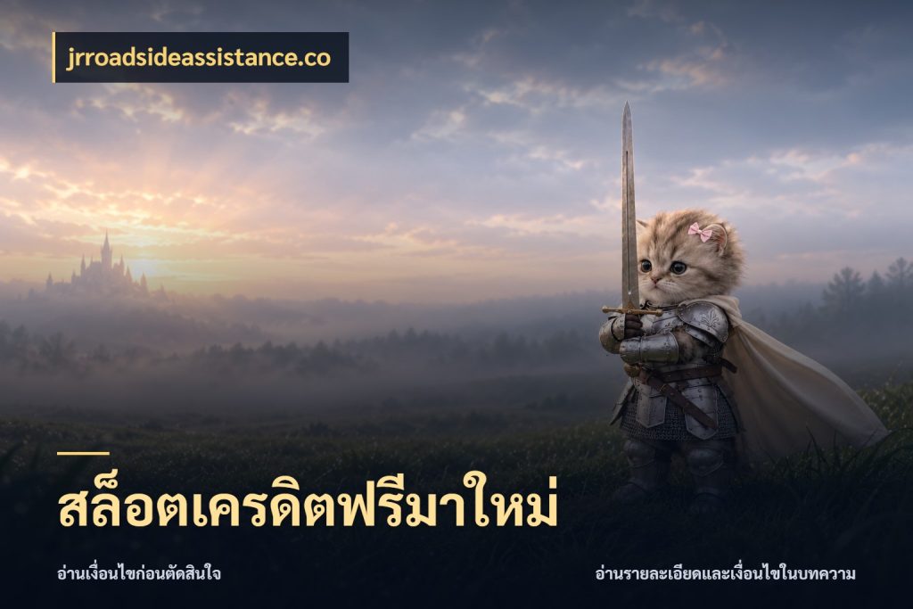 สล็อตเครดิตฟรีมาใหม่ จากชื่อเครดิตฟรีสู่ความสนุกที่เข้าใจได้ ในมุม jrroadsideassistance.co