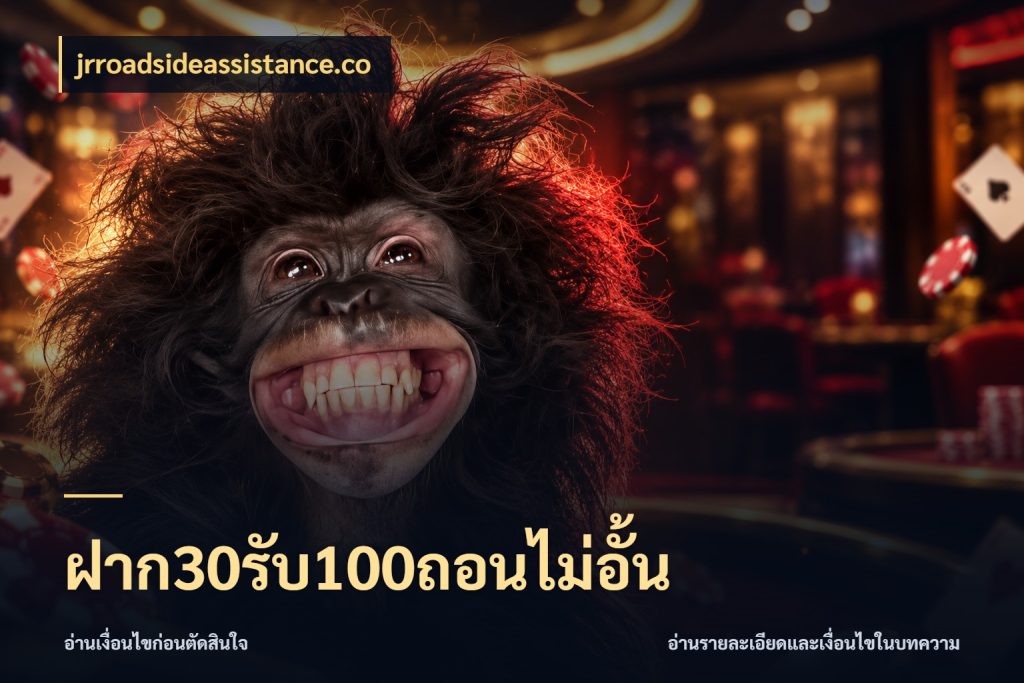ฝาก30รับ100ถอนไม่อั้น โปรกับเกมที่ชอบเลือกให้ตรงสไตล์ ในมุม jrroadsideassistance.co
