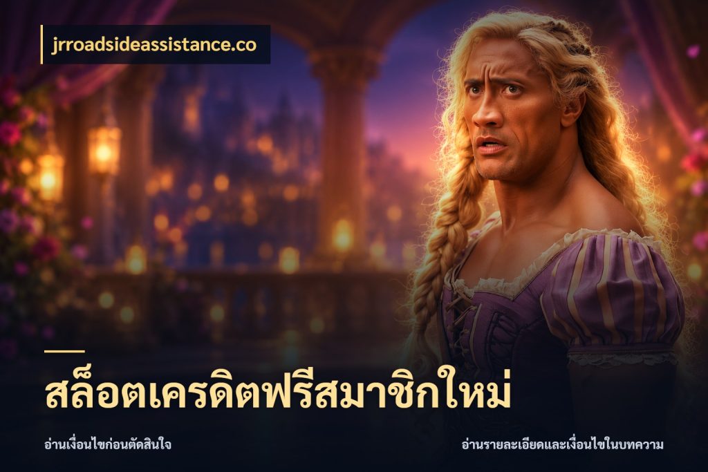 สล็อตเครดิตฟรีสมาชิกใหม่ jrroadsideassistance.co เครดิตฟรีในมุมที่สายโบนัสสนใจ